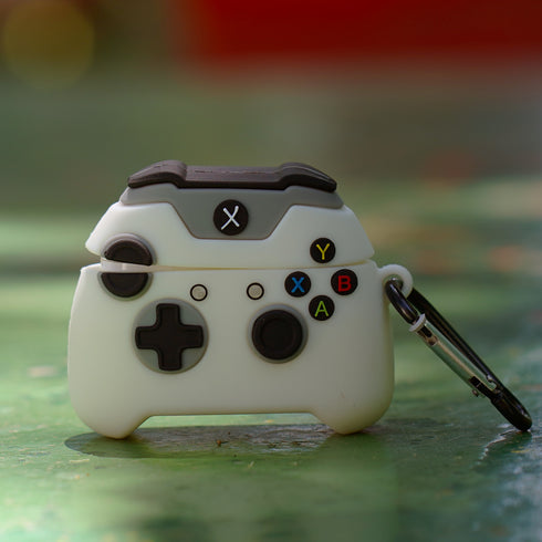 COVER PREMIUM XBOX BLANCO AIRPODS (TODAS LAS GENERACIONES)